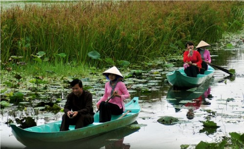 Về miền Tây chèo xuồng ba lá